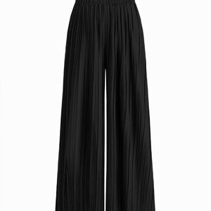 New Mix Black Wide-Leg Pants